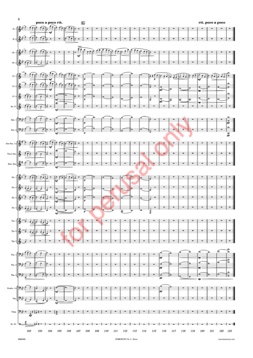 DW_symphonyII-score-WM-10 Whitwell, Symphony Nr. 2, "Sinfonia da Requiem"