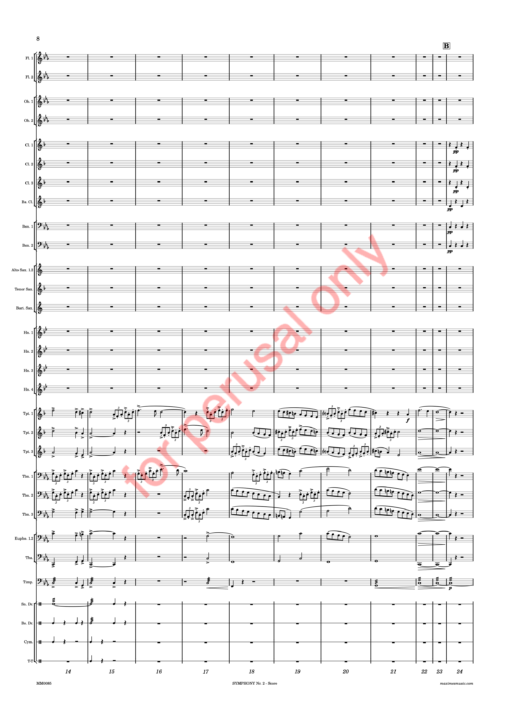 DW_symphonyII-score-WM-12 Whitwell, Symphony Nr. 2, "Sinfonia da Requiem"