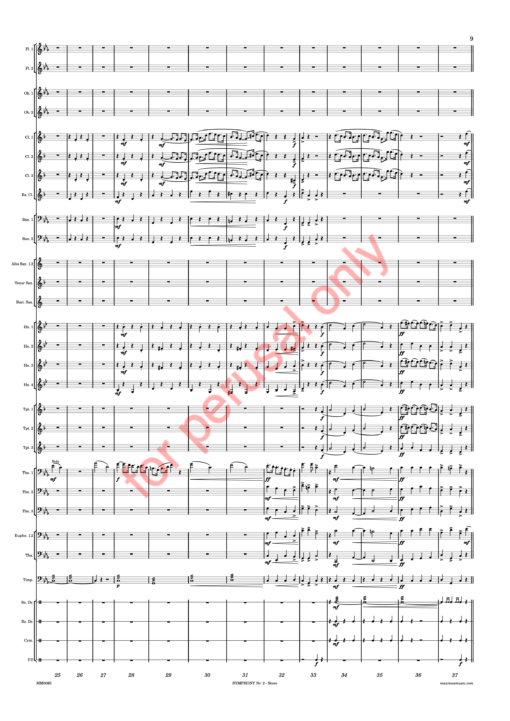 DW_symphonyII-score-WM-13 Whitwell, Symphony Nr. 2, "Sinfonia da Requiem"
