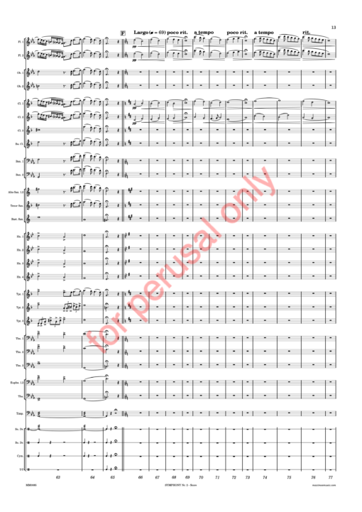 DW_symphonyII-score-WM-17 Whitwell, Symphony Nr. 2, "Sinfonia da Requiem"