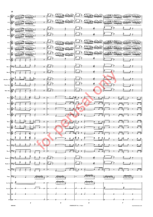 DW_symphonyII-score-WM-20 Whitwell, Symphony Nr. 2, "Sinfonia da Requiem"