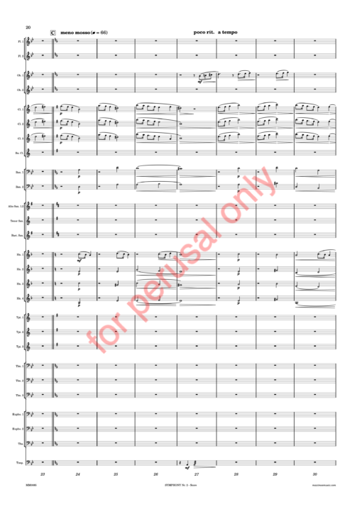 DW_symphonyII-score-WM-24 Whitwell, Symphony Nr. 2, "Sinfonia da Requiem"