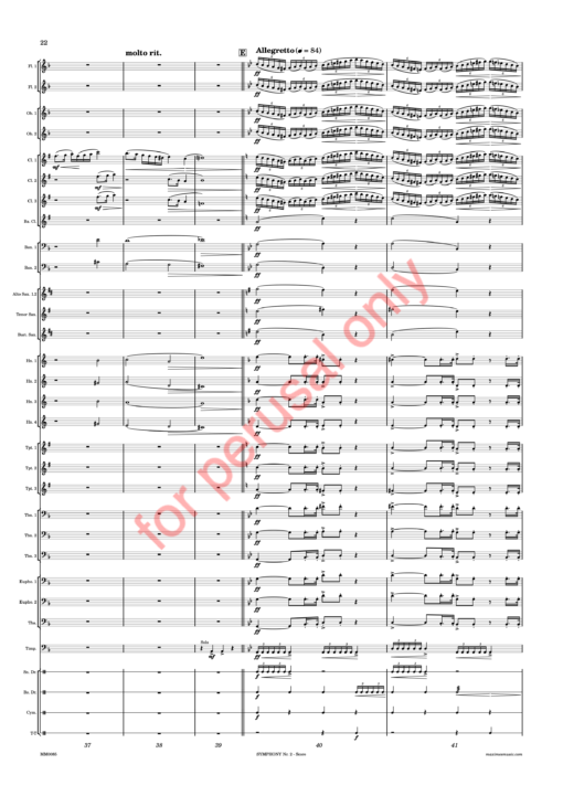 DW_symphonyII-score-WM-26 Whitwell, Symphony Nr. 2, "Sinfonia da Requiem"