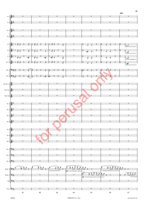 DW_symphonyII-score-WM-29 Whitwell, Symphony Nr. 2, "Sinfonia da Requiem"