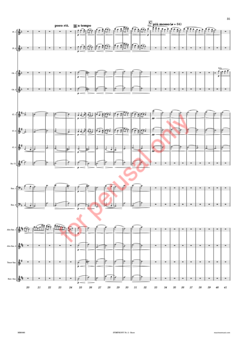 DW_symphonyII-score-WM-35 Whitwell, Symphony Nr. 2, "Sinfonia da Requiem"