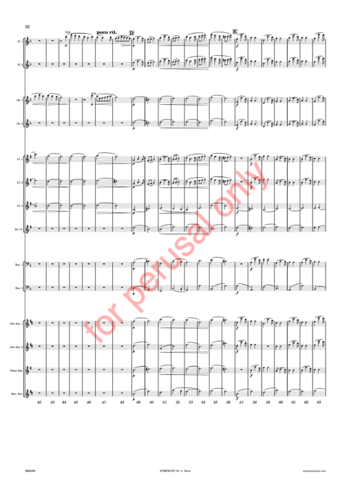DW_symphonyII-score-WM-36 Whitwell, Symphony Nr. 2, "Sinfonia da Requiem"