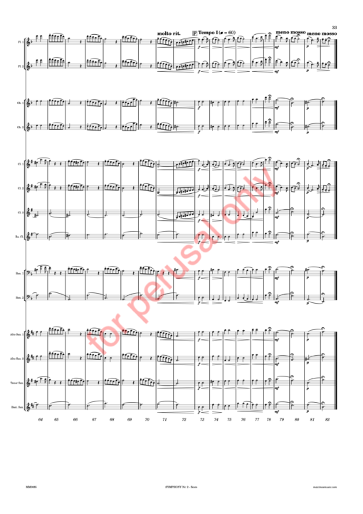 DW_symphonyII-score-WM-37 Whitwell, Symphony Nr. 2, "Sinfonia da Requiem"