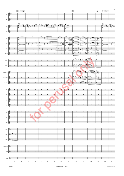 DW_symphonyII-score-WM-39 Whitwell, Symphony Nr. 2, "Sinfonia da Requiem"
