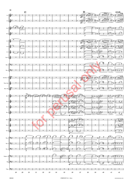 DW_symphonyII-score-WM-40 Whitwell, Symphony Nr. 2, "Sinfonia da Requiem"