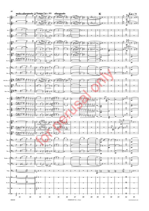 DW_symphonyII-score-WM-44 Whitwell, Symphony Nr. 2, "Sinfonia da Requiem"
