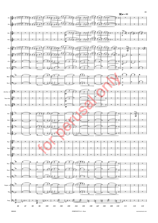 DW_symphonyII-score-WM-45 Whitwell, Symphony Nr. 2, "Sinfonia da Requiem"