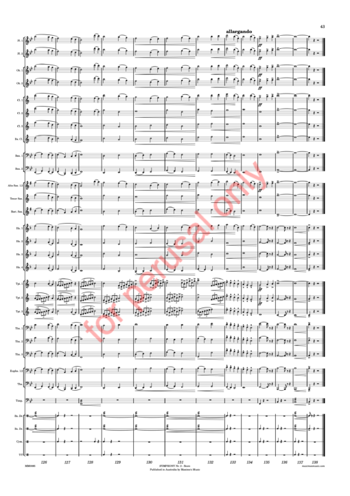 DW_symphonyII-score-WM-47 Whitwell, Symphony Nr. 2, "Sinfonia da Requiem"
