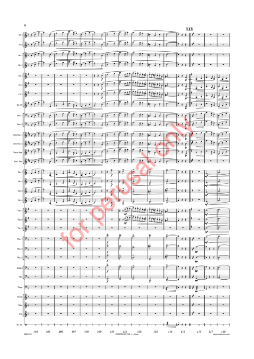 DW_Symphony I Score - WM-12 Whitwell, Symphony Nr. 1, "The Viennese Legacy"