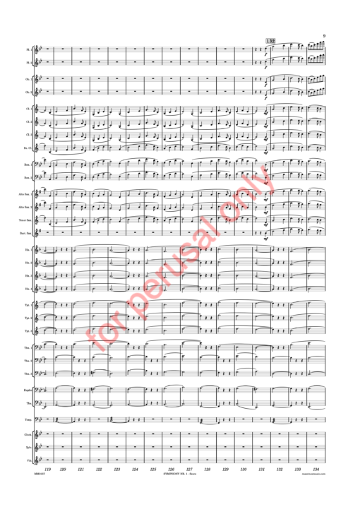 DW_Symphony I Score - WM-13 Whitwell, Symphony Nr. 1, "The Viennese Legacy"