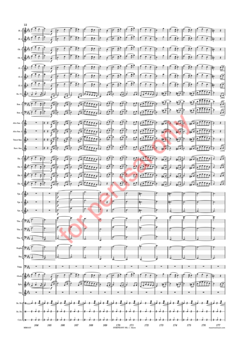 DW_Symphony I Score - WM-16 Whitwell, Symphony Nr. 1, "The Viennese Legacy"