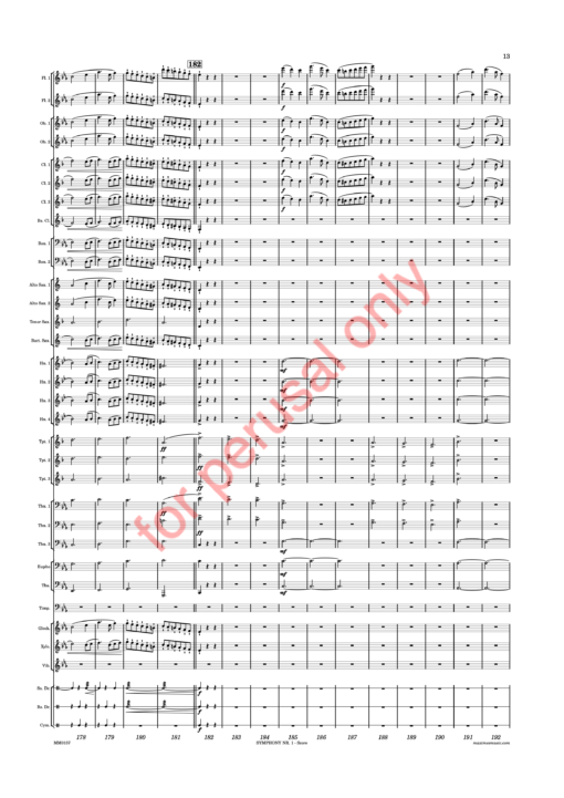 DW_Symphony I Score - WM-17 Whitwell, Symphony Nr. 1, "The Viennese Legacy"