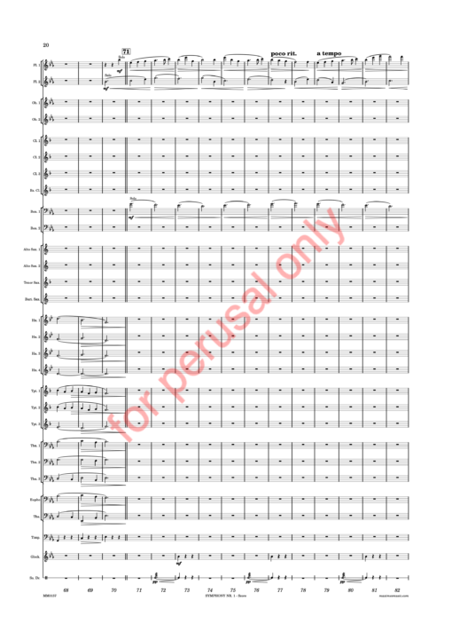 DW_Symphony I Score - WM-24 Whitwell, Symphony Nr. 1, "The Viennese Legacy"
