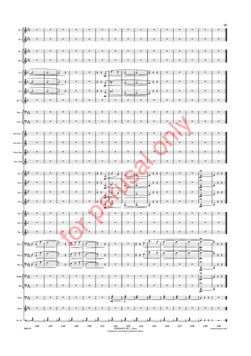 DW_Symphony I Score - WM-29 Whitwell, Symphony Nr. 1, "The Viennese Legacy"