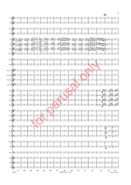 DW_Symphony I Score - WM-9 Whitwell, Symphony Nr. 1, "The Viennese Legacy"