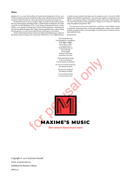 JS_Symphony No 4 - score WM-2 Sorcsek, Symphony No. 4
