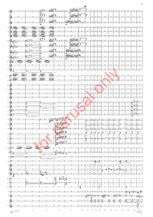 JS_Symphony No 4 - score WM-87 Sorcsek, Symphony No. 4