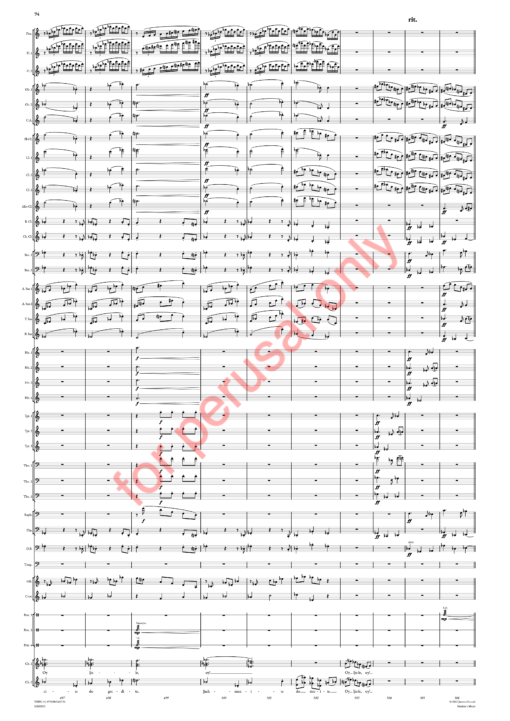JS_Symphony No 4 - score WM-96 Sorcsek, Symphony No. 4